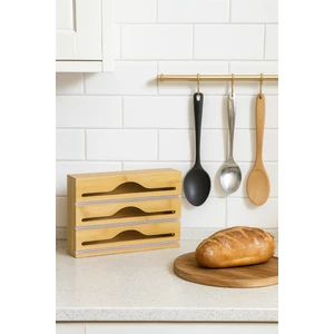 Bambu 3'lü Streç Film Ve Folyo Kesici Düzenleyici, Streç Folyo Kutusu