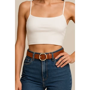 H&E Design Kadın Gold Tokalı Pantolon, Gömlek, Ceket, Elbise, Kazak Kemeri