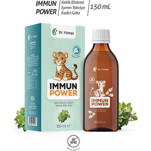 Dr. Yılmaz Immunpower Bitkisel Şurup + Gıda + Kekik Ekstresi
