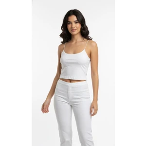 Ip Askılı Crop Top Astarlı Büstiyer
