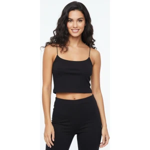 Ip Askılı Crop Top Astarlı Büstiyer