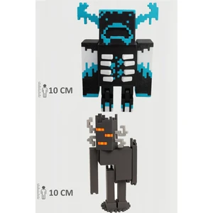 Minecraft Warden ve Creaking Gıcırtı Set Hareketli Eklemli Figür
