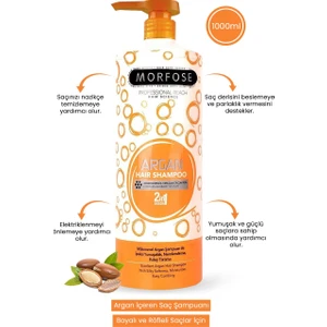 Şampuan 1000ML Turuncu Seri Argan