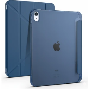Apple iPad 11. Nesil (A16) 11 Inc (2025) Yatay ve Dikey Standlı Antişok Köşe Korumalı Kalemlikli Origami Slikon Kılıf
