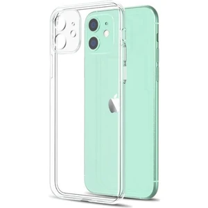 Apple iPhone 12 Uyumlu Silikon Kılıf - Kamera Korumalı Esnek Tam Koruma Kapak - Şeffaf