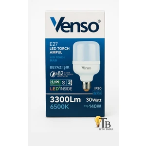 E27 LED Torch Ampul 30W Beyaz Işık