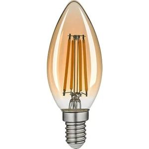 Dekoratif Rustik Mum Ampul E14 Amber 4W