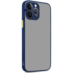 iPhone 13 Pro Kılıf Tcmk Hux Kapak-Lacivert