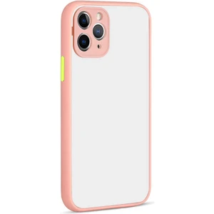 iPhone 12 Pro Max Kılıf Tcmk Hux Kapak-Pembe