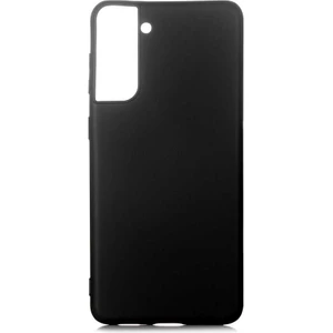 Galaxy S21 Kılıf Tcmk Premier Silikon Kapak-Siyah