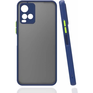 Vivo Y32 Kılıf Tcmk Hux Kapak-Lacivert