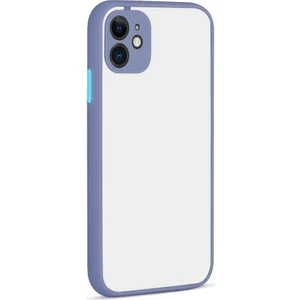 iPhone 12 Mini Kılıf Tcmk Hux Kapak-Mor