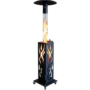 Yaşam Garden Dizayn Tekerlekli Lazer Korumalı Füze Pelet Sobat