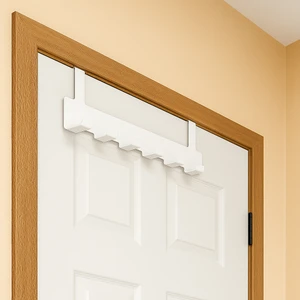 Kapı Arkası Metal Askılık Siyah Kapı ASKISI-40X4.6X9 cm