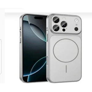 Gezbul Store iPhone 14 Pro Max Uyumlu 17 Pro Max Görünümüne Çeviren Magsafe Özellikli Glass Telefon Kılıfı