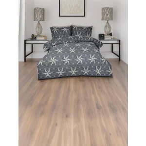 Lila Moon Almira Geometrik Desenli  Çift Kişilik Pamuklu Nevresim Takımı