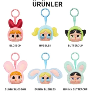 pop mart crybaby powerpuff gırls  serisi