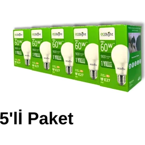 9 W Beyaz LED Ampul E27