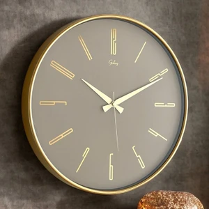 717-A-1 Gold Duvar Saati