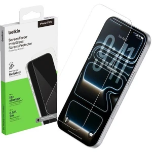 OVA238HQ Screenforce Invisiglass iPhone 17 Pro Uyumlu (Kolay Hizalama Kitli) Temperli Cam Ekran Koruyucu