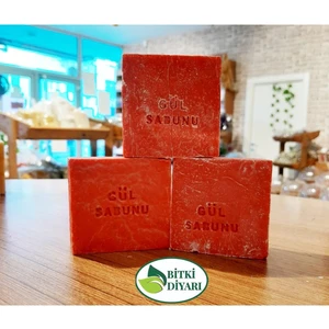 Doğal Gül Sabun 1 Ad