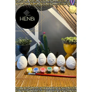 Yumurta Boyama Taş Boyama Seti Paskalya Yumurtası Egg Coloring Taş Boyama Çocuk El Becerisi Gelişimi