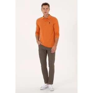 U.s. Polo Assn. Erkek Vizon Pantolon (Kanvas-Chino) 50316835-VR052