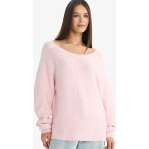 Regular Fit Kayık Yaka Triko Kazak G5652AX25WN