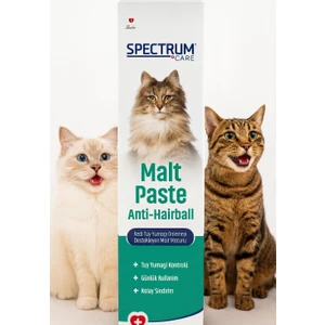 Spectrum Malt Paste Tüy Yumağı Kedi Macunu 100 gr