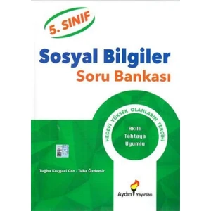 Aydın Yayınları  5. Sınıf Sosyal Bilgiler Soru Bankası