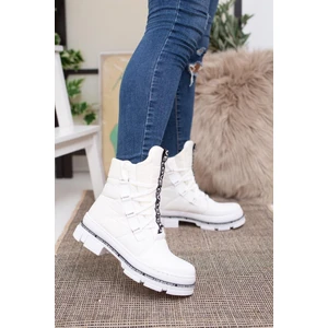 Su İtici Özellikli Kadın Bot - Paraşüt Beyaz