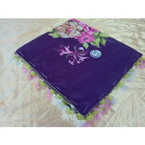 ve Reyhan El Emeği Iğne Oyası Yazma , Fular ,yemeni, Mevlit Örtüsü ,hediyelik 4 Kenarı Oyalı