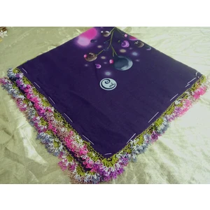 ve Reyhan El Emeği Iğne Oyası Yazma , Fular ,yemeni, Mevlit Örtüsü ,hediyelik 4 Kenarı Oyalı