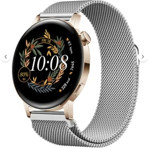 Watch Gt3 Elegant 42MM / Gt2 42MM Uyumlu Manyetik Milanese Loop Metal Saat Kordonu – 20MM