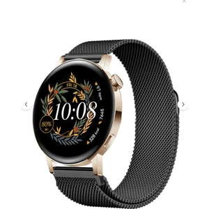 Watch Gt3 Elegant 42MM / Gt2 42MM Uyumlu Manyetik Milanese Loop Metal Saat Kordonu – 20MM