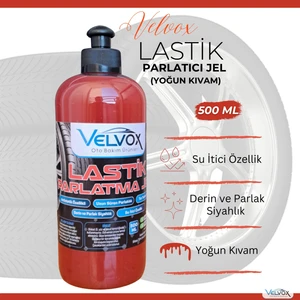 Lastik Parlatıcı Jel (Yoğun Kıvam) 500 ML I Lastik Parlatma, Lastik Temizleyici