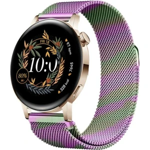 Watch Gt3 Elegant 42MM / Gt2 42MM Uyumlu Manyetik Milanese Loop Metal Saat Kordonu – 20MM