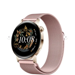 Watch Gt3 Elegant 42MM / Gt2 42MM Uyumlu Manyetik Milanese Loop Metal Saat Kordonu – 20MM