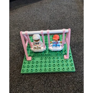 Studyo Tridi Yapı Blok Uyumlu Salıncak | 3D Yazıcı Üretimi |salıncak 2 Oturaklı