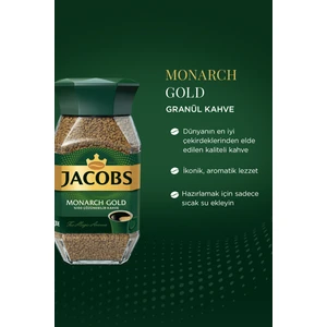 Monarch Kahve Cam Kavanoz 100 gr