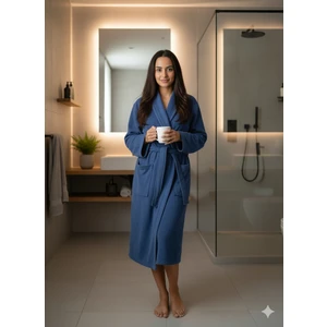 Embays Collection Bukle Bornoz, Şal Yaka Bornoz , Pamuklu Kadın / Erkek Unisex Bornoz