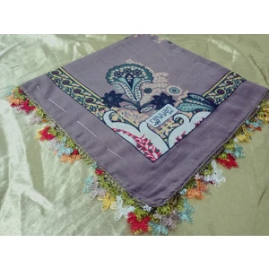 ve Reyhan El Emeği Iğne Oyası Yazma , Fular ,yemeni, Mevlit Örtüsü ,hediyelik 4 Kenarı Oyalı