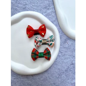 Toka Sepetim Simli Saçsız Bebek Tokası Parti Tokası