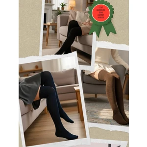 Algitsin OLA Algitsin O L A Bayan Diz Üstü Çorap 3 Lü Set