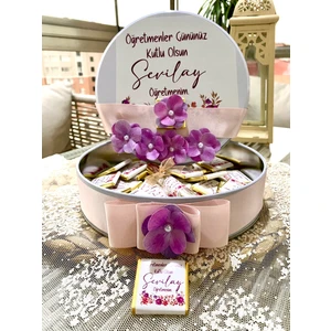 Busece Öğretmenler Günü Hediye Çikolata Kutusu 50 Adet