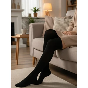 Algitsin OLA Algitsin O L A Kadın Diz Üstü Yün Çorap