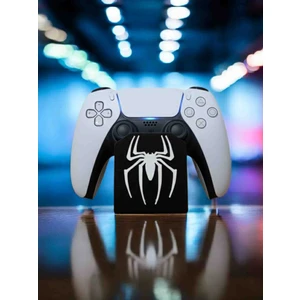 ​örümcek Logolu Oyun Kolu Standı | Ps5 Ps4 Xbox One Series x Uyumlu Universal Gamepad Tutucu | 3D Baskı Masaüstü Aksesuarı