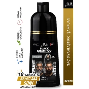 Black Hair Shampoo Beyaz Saçlar Için Saç Siyahlaştırıcı Şampuan 300 ml