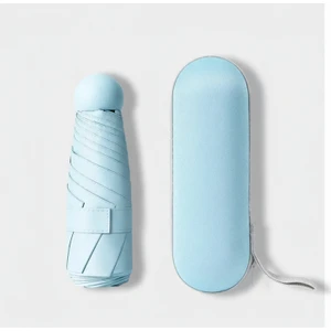 Eagle Epic Mini Kapsül Şemsiye Özel Kılıflı, Su Geçirmez ve Taşınabilir Model 6 Telli ve Uv Korumalı Yağmur Şemsiyesis