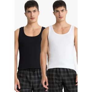 Slim Fit Dar Kesim Kaşkorse 2'li Atlet C9607AX25WN